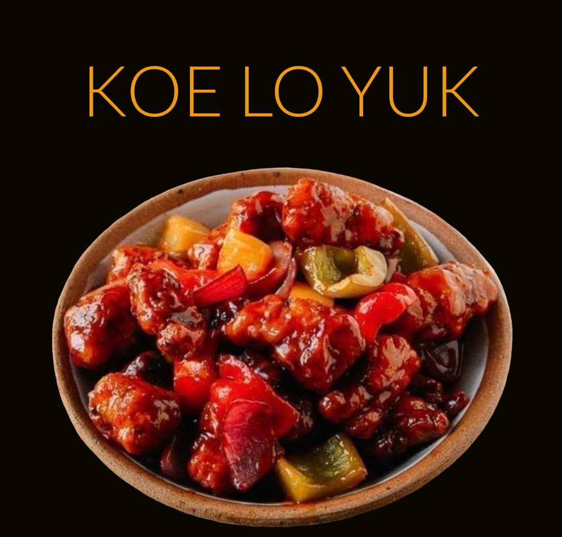 Koe Loe Yuk, een origineel Chinees gerecht.