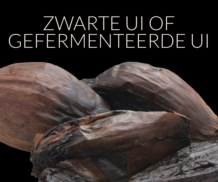 Gefermenteerde zwarte ui
