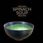 Indian spinach soup, palak soup