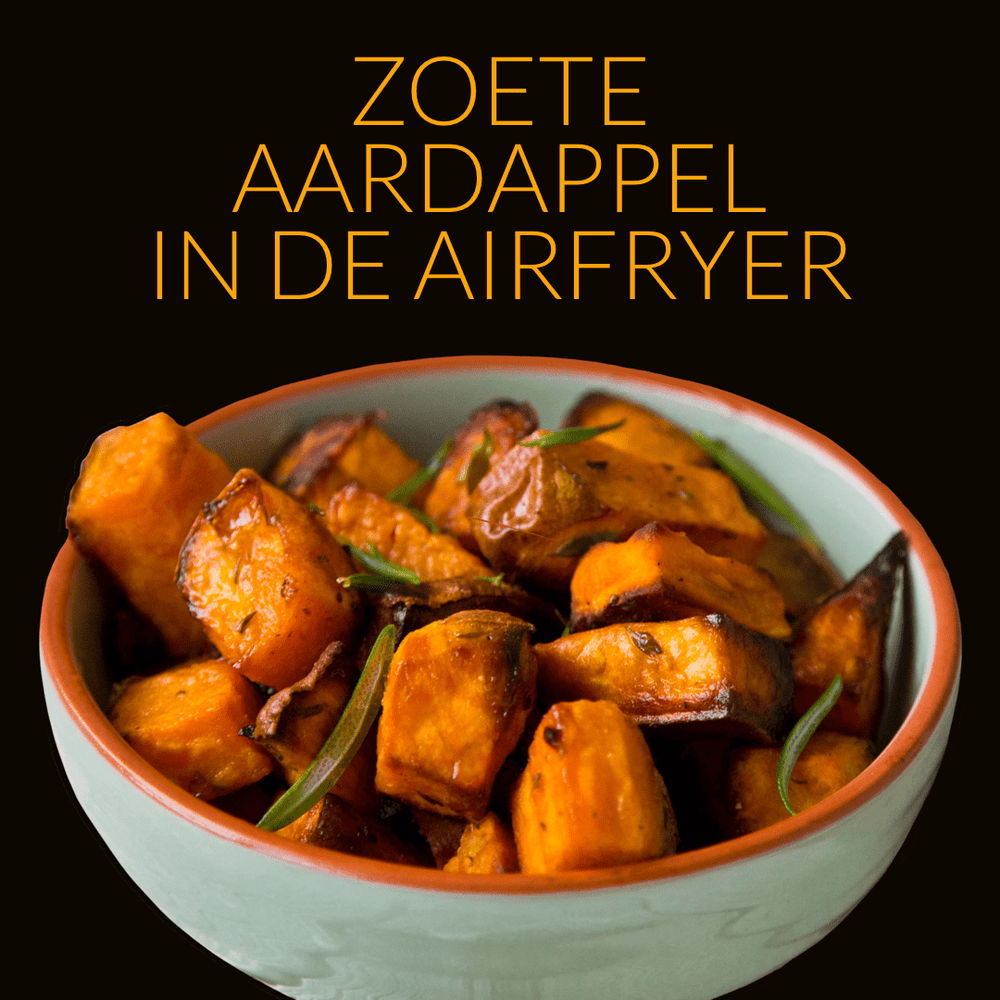 Sweet potato in the airfryer, how to make them nice and crispy?